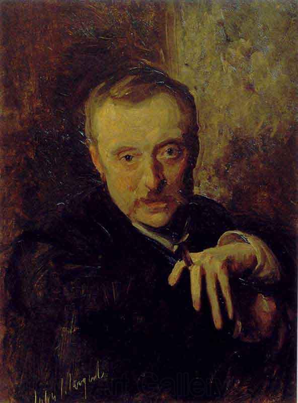 John Singer Sargent Portrait of Antonio Mancini Norge oil painting art